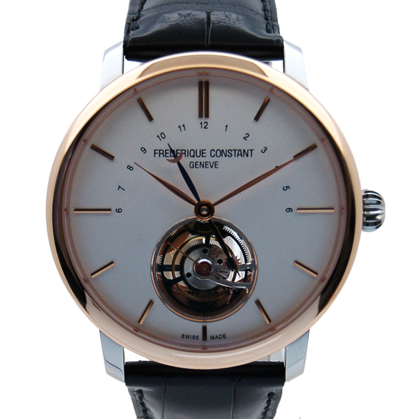 フレデリック・コンスタント　FREDERIQUE CONSTANT　スリムライン　マニファクチュール　トゥールビヨン　FC-980V4SZ9　USED　中古