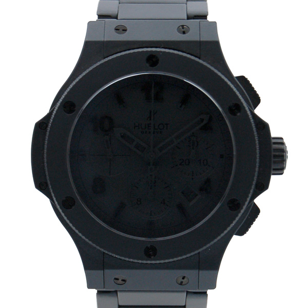 ウブロ　HUBLOT　ビッグバン　オールブラック2　301.CI.1770.CI　44mm　世界500本限定　USED　中古