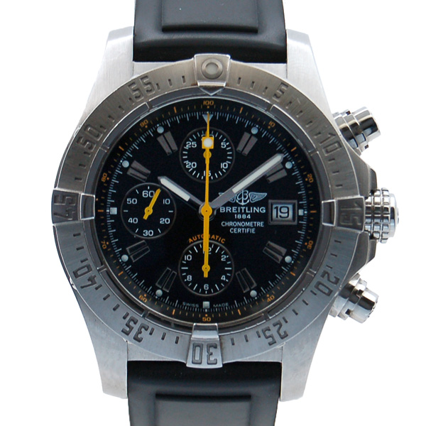 ブライトリング　BREITLING　アベンジャー　コードイエロー　A338BCIRPR 　SS　45.4 mm　1000本限定　USED　中古
