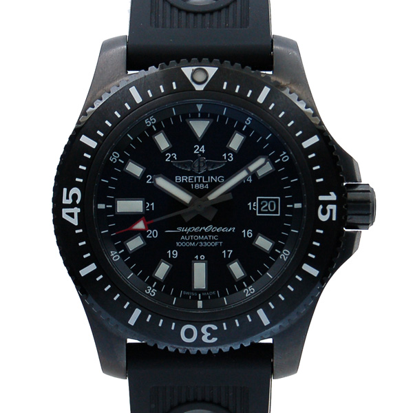 ブライトリング　BREITLING　スーパーオーシャン 44　スペシャル　M192B92ORB　44m　ラバーベルト　USED　中古