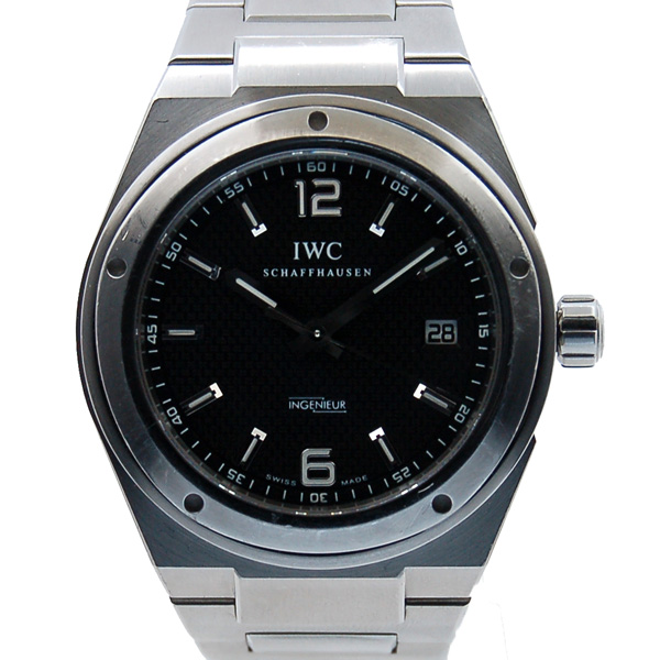 IWC　インジュニア　IW322701　SS　ブラック　自動巻　USED　中古