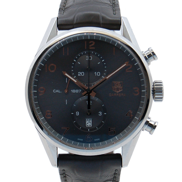 タグホイヤー　TAG HEUER　カレラクロノ　キャリバー1887　CAR2013.FC6313　グレー　USED　中古