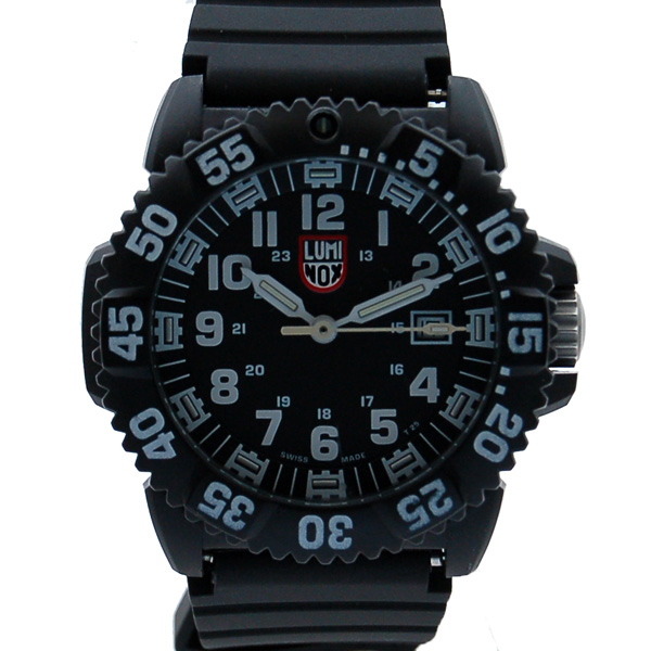 ルミノックス　LUMINOX　ネイビーシールズ　シリーズ3050/3950　ブラック　USED　中古