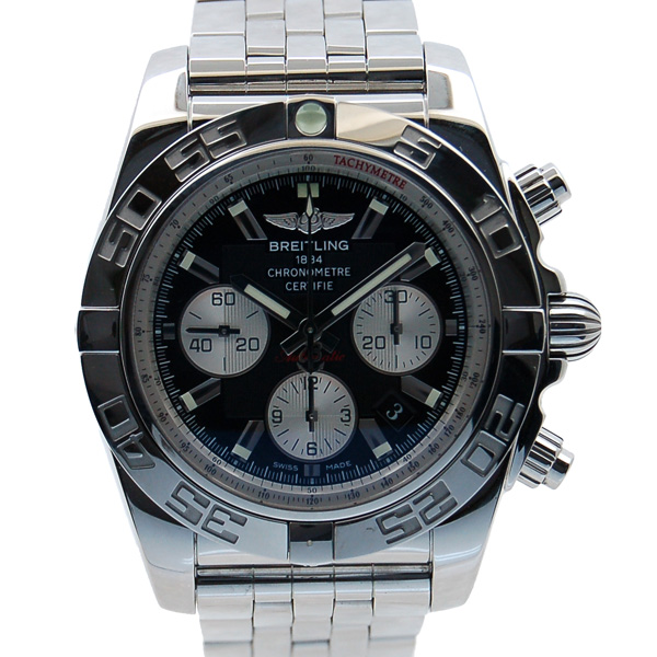 ブライトリング　BREITLING　クロノマット44　A011B67PA　オニキスブラック　SS　43,5mm　USED　中古