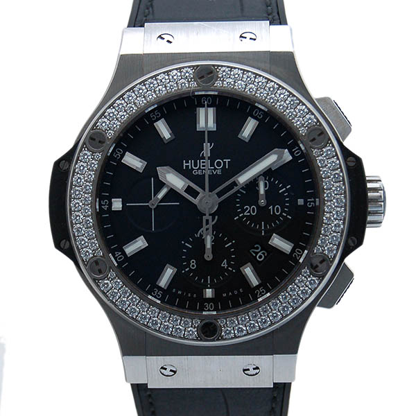 ウブロ　HUBLOT　ビッグバンエボリューション　ベゼルダイヤ　301.SX.1170.GR.1104　自動巻　SS　44mm　USED　中古
