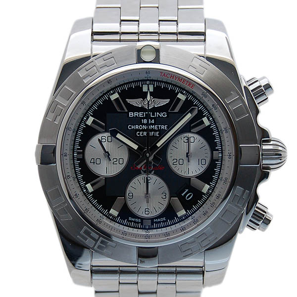ブライトリング　BREITLING　クロノマット44　A012B67PA　オニキスブラック　SS　44mm　USED　中古