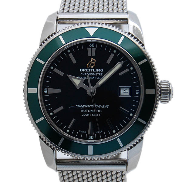 ブライトリング　BREITLING　スーパーオーシャンヘリテージ42　A170B04OCA　ブラック　USED　中古