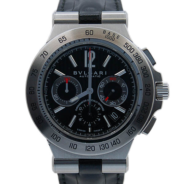 ブルガリ BVLGARI ディアゴノプロフェッショナル テラ DP42BSLDCH ブラック USED 中古 ブルガリ BVLGARI ディアゴノプロフェッショナル テラ DP42BSLDCH ブラック USED 中古
