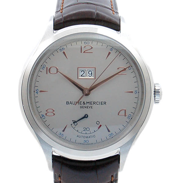 ボーム＆メルシェ　BAUME&MERCIER　クリフトン　MOA10205　ビッグデイト　パワーリザーブ　USED　中古