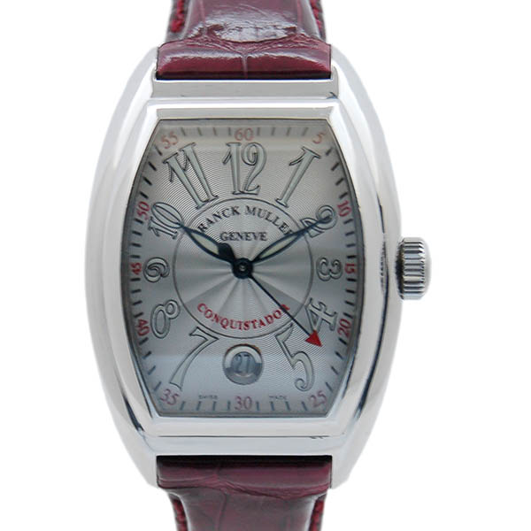 フランクミュラー　FRANCK MULLER　コンキスタドール　8005SC　メンズ　シルバー　USED　中古