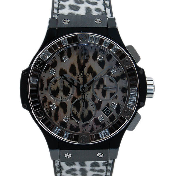 ウブロ　HUBLOT　ビッグバン　セラミック　スノーレオパード　341.CW.7717.NR.1977　41mm　世界500本限定　未使用品