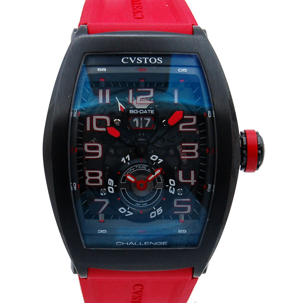 クストス　CVSTOS　チャレンジ　ツインタイム　CVT-TW-T2-GP-R BST　世界20本限定　USED　中古