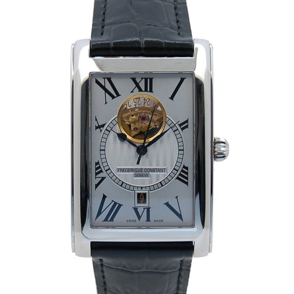 フレデリック・コンスタント　FREDERIQUE CONSTANT　カレ　ハートビート　FC-315MS4C26　革ベルト　USED　中古