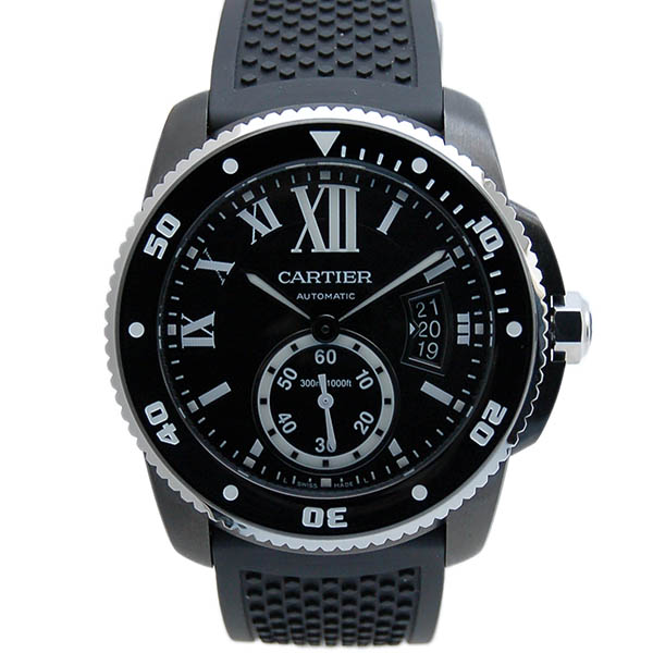 カルティエ　CARTIER　カリブル　ドゥ　ダイバー　WSCA0006　DLC加工　未使用