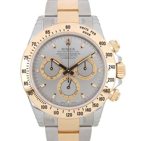 ロレックス　ROLEX　デイトナ　Ref.116523　K18コンビ　グレー　ランダム番　未使用品