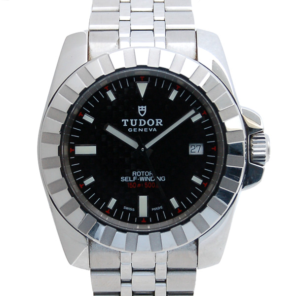 チューダー(チュードル)　TUDOR　スポーツコレクション　20010　自動巻　ブラック　USED　中古