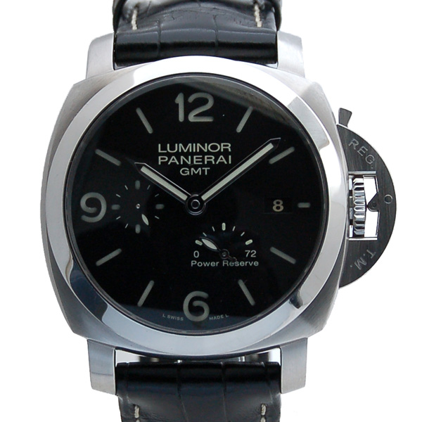 パネライ　PANERAI　ルミノール1950　3Days　GMTパワーリザーブ　PAM00321　SS　44mm　自動巻　P番　USED　中古