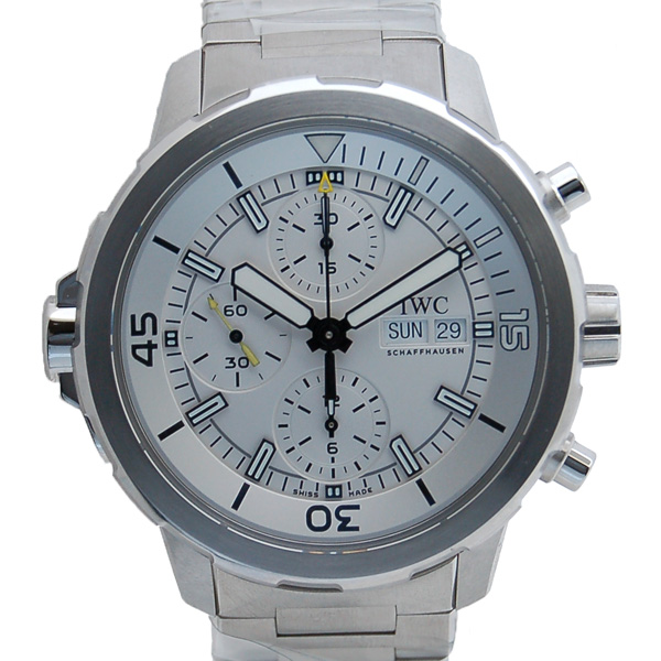 IWC　アクアタイマー　クロノグラフ　IW376802　ホワイト　SS　44mm　未使用