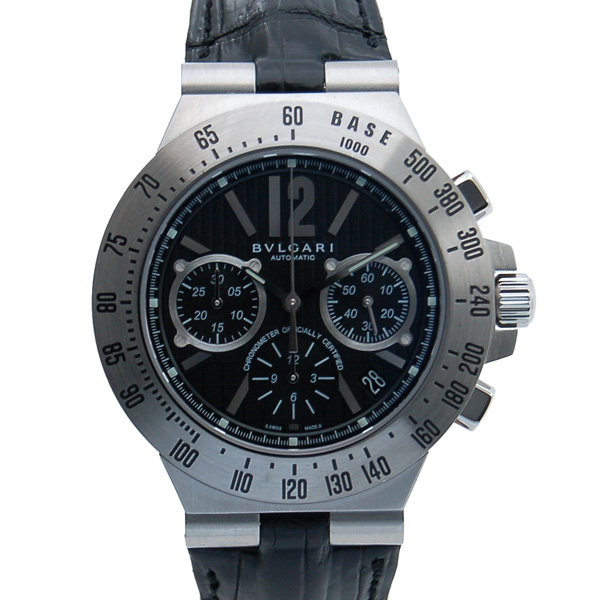 ブルガリ　BVLGARI　ディアゴノプロフェッショナル　テラ　タキメトリッククロノ　CH40SLDTA/N　USED　中古