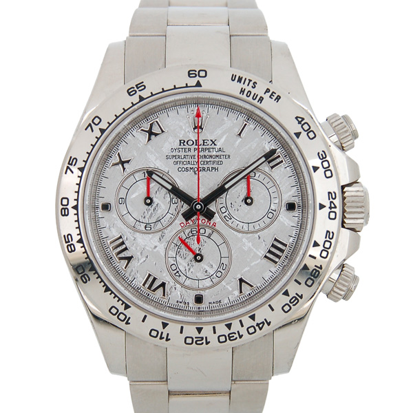 ロレックス　ROLEX　デイトナ　メテオライト　116509　K18ホワイトゴールド　ランダム番　USED　中古