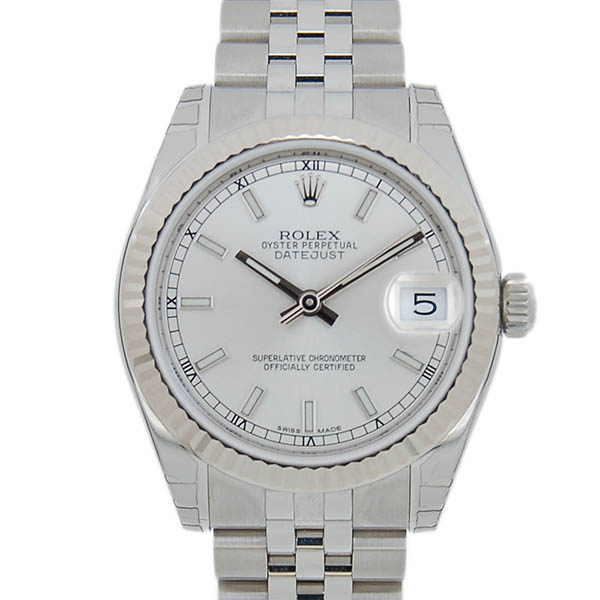 ロレックス　ROLEX　デイトジャスト　178274　ボーイズ　31mm　シルバー　未使用品