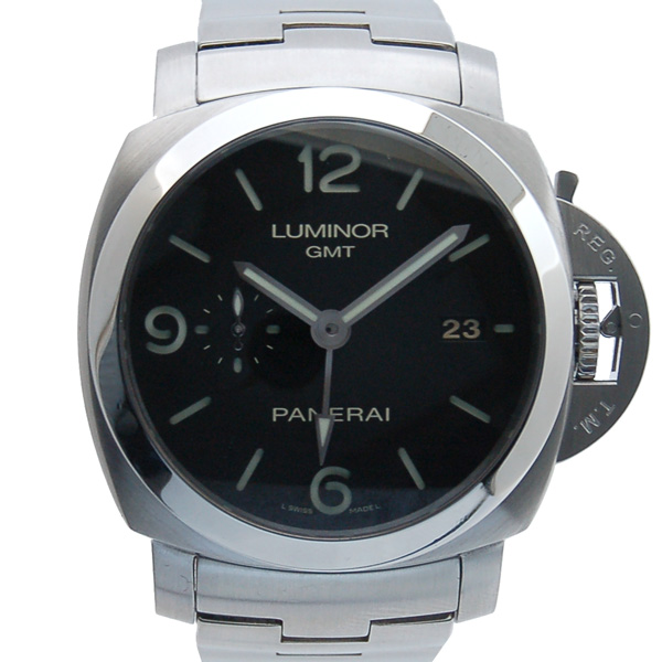 パネライ　PANERAI　ルミノール1950　3デイズ　GMT　PAM00329　44mm　自動巻　USED　中古