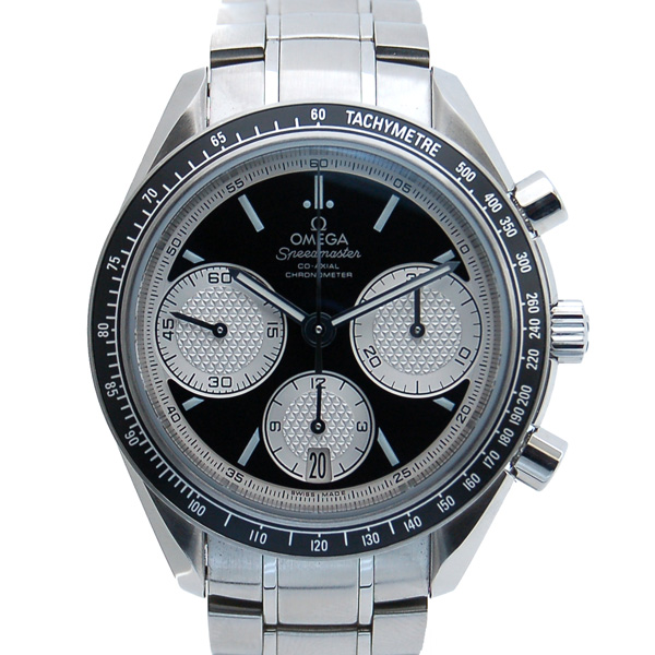 オメガ　OMEGA　スピードマスターレーシング　326.30.40.50.01.002　SS　ブラック　40mm　自動巻　USED　中古