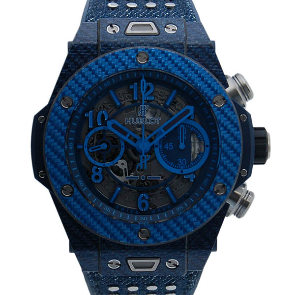 ウブロ　HUBLOT　ビッグバン　ウニコ　イタリアインディペンデント　ブルー　411.YL.5190.NR.ITI15　世界500本限定　USED　中古