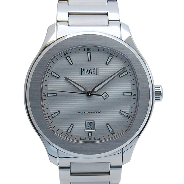 ピアジェ　PIAGET　POLO Sウォッチ　G0A41001　42mm　シルバー　USED　中古