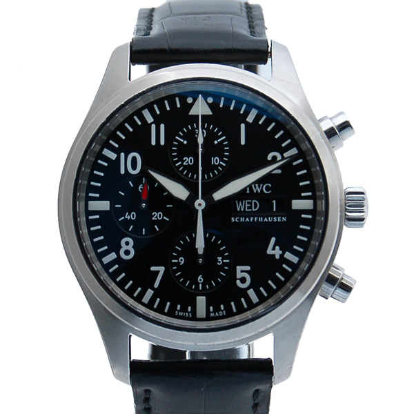 IWC　パイロットウォッチクロノ　IW371701　デイデイト　自動巻　USED　中古