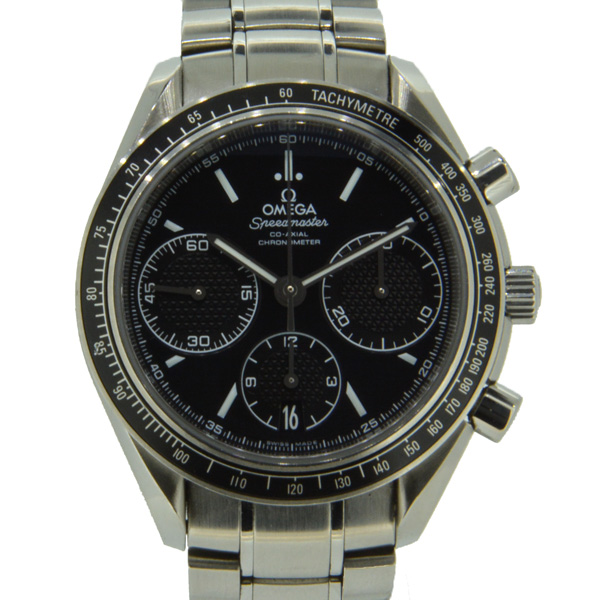 オメガ　OMEGA　スピードマスターレーシング　326.30.40.50.01.001　SS　ブラック　40mm　自動巻　USED　中古
