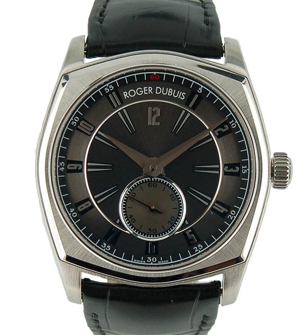 ロジェ・デュブイ　ROGER DUBUIS　モネガスク　RDDBMG0001　42mm　グレー　USED　中古