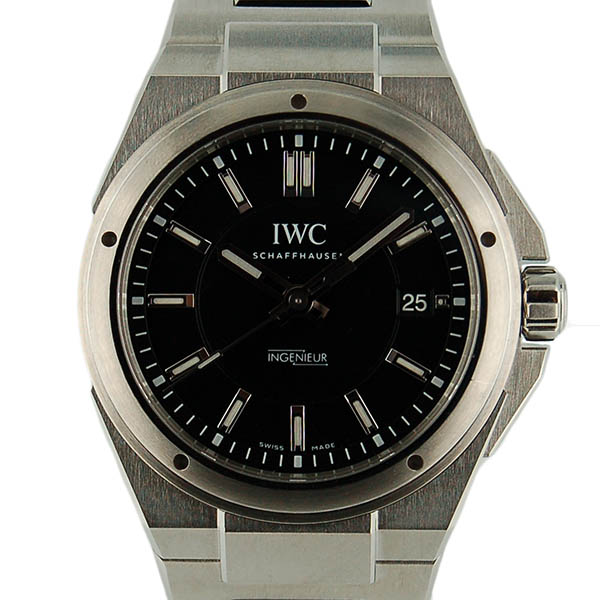 IWC　インジュニア　オートマティック　IW323902　40mm　SS　ブラック　SS　USED　中古