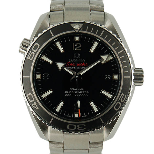 オメガ　OMEGA　プラネットオーシャン　232.30.42.21.01.001　ブラック　SS　42mm　USED　中古
