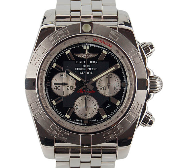 ブライトリング　BREITLING　クロノマット44　A012B67PA　オニキスブラック　SS　44mm　USED　中古