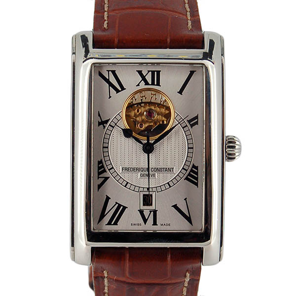 フレデリック・コンスタント　FREDERIQUE CONSTANT　カレ　ハートビート　FC-315MS4C26　革ベルト　USED　中古