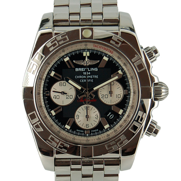 ブライトリング　BREITLING　クロノマット44　A011B67PA　オニキスブラック　USED　中古