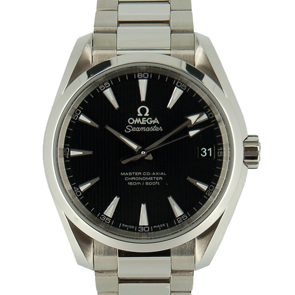 オメガ　OMEGA　シーマスター　アクアテラ　マスターコーアクシャル　231.10.39.21.01.002　ブラック　USED　中古