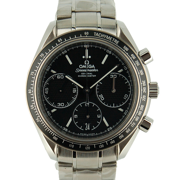 オメガ　OMEGA　スピードマスターレーシング　326.30.40.50.01.001　SS　ブラック　40mm　自動巻　未使用