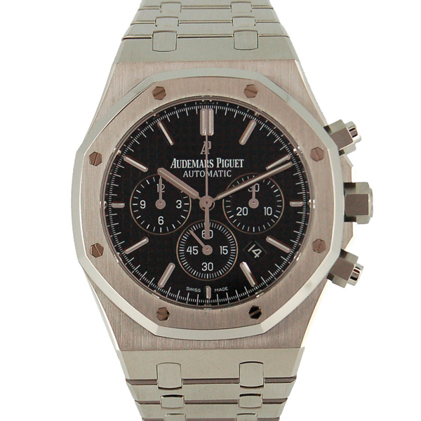 オーデマ・ピゲ　AUDEMARS PIGUET　ロイヤルオーク　クロノグラフ　26320ST.OO.1220ST.01　SS　41mm　ブラック　中古　USED