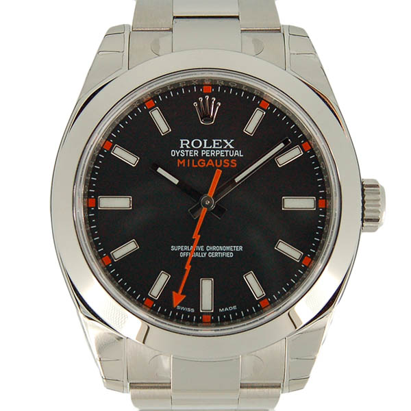 ロレックス　ROLEX　ミルガウス　116400　ブラック　ランダム番　生産終了　未使用品