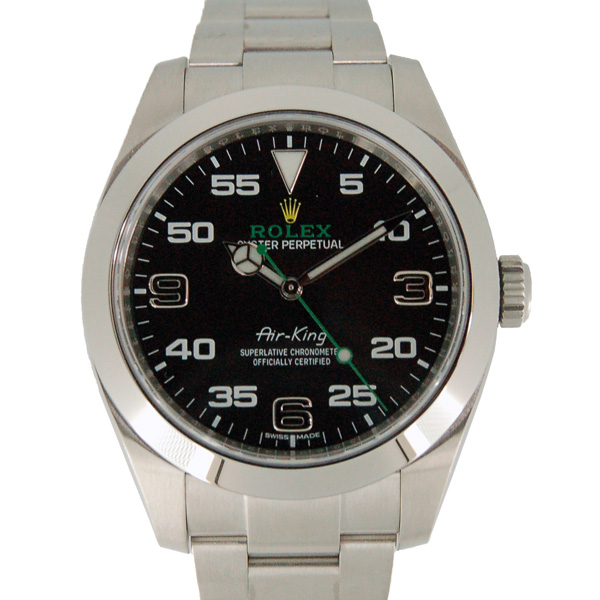 ロレックス　ROLEX　エアキング　Ref.116900　ブラック　40mm　USED　中古