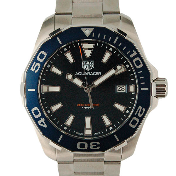 タグホイヤー　TAG HEUER　アクアレーサー　300M　WAY101C.BA0928　41mm　ブルー　SS　クォーツ　未使用品