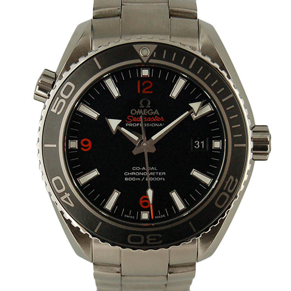 オメガ　OMEGA　プラネットオーシャン　232.30.46.21.01.003　ブラック　SS　45,5mm　USED　中古