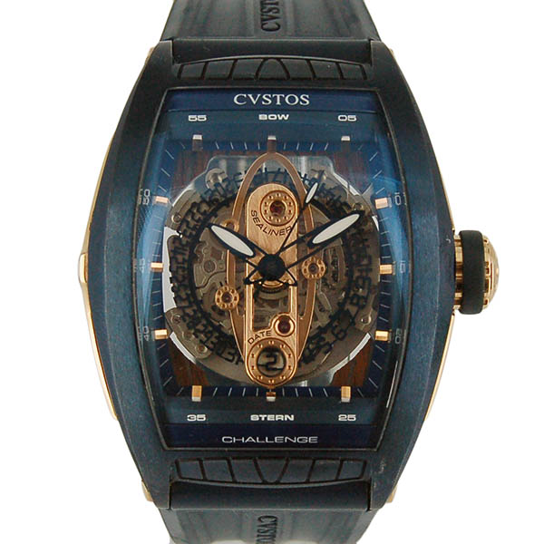 クストス　CVSTOS　チャレンジ シーライナー　CVT-SEA-CP5N BLST　18KRG　ラバー　USED　中古