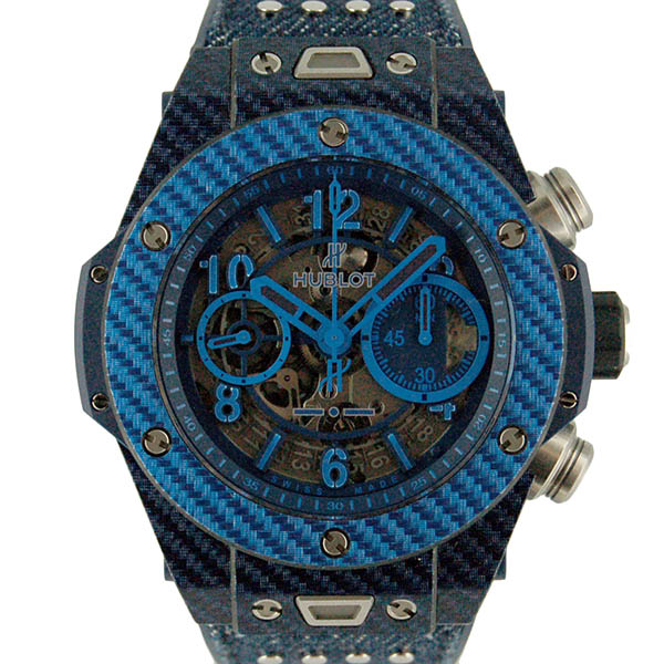 ウブロ　HUBLOT　ビッグバン　ウニコ　イタリアインディペンデント　ブルー　411.YL.5190.NR.ITI15　世界500本限定　USED　中古