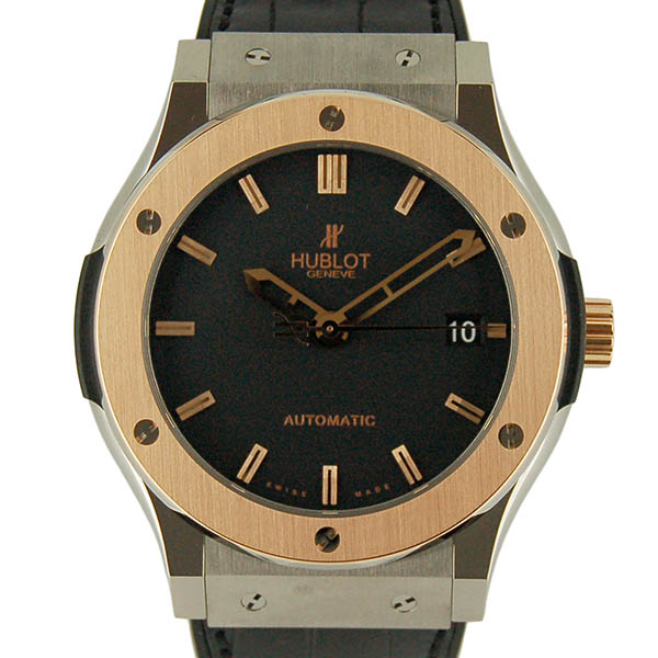 ウブロ　HUBLOT　クラシックフュージョン　チタニウム　ゴールド　511.NO.1180.LR　未使用品
