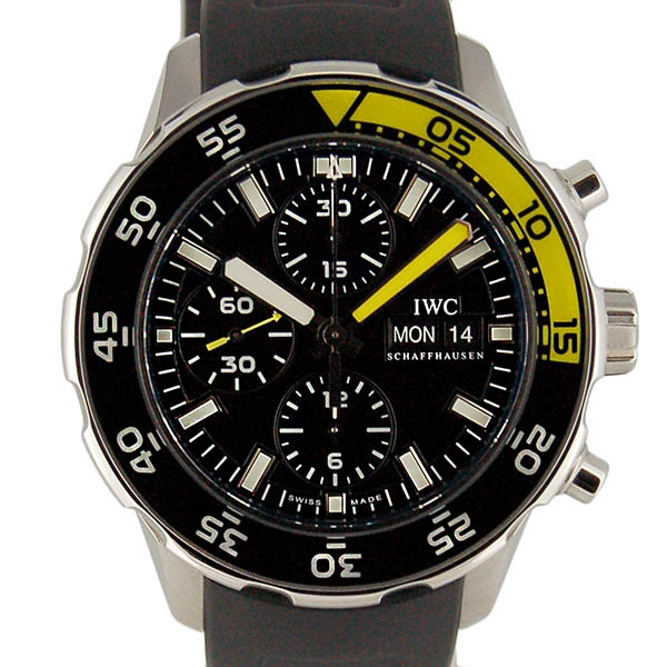 IWC　アクアタイマー　クロノグラフ 　IW376709　ブラック　生産終了　未使用品