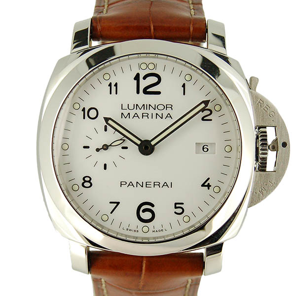 パネライ　PANERAI　ルミノール1950　3デイズ　アッチャイオ　PAM00499　44mm　ホワイト　USED　中古