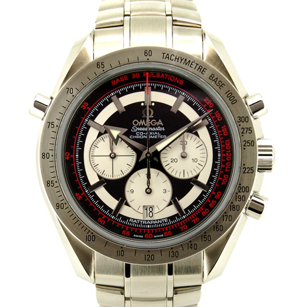 オメガ　OMEGA　スピードマスター　ブロードアロー　ラトラパンテ　コーアクシャル　3582.51　SS　44mm　ブラック　USED　中古